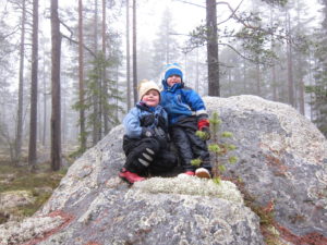 Snokar i naturen. Foto:Maria Danvind